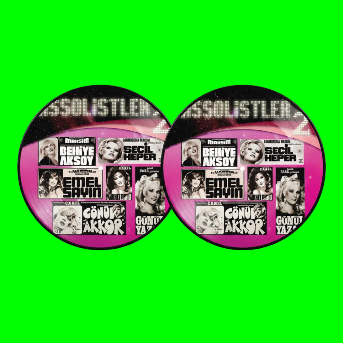 Assolistler Plak | Assolistler Vol:2 | karışık Türk Sanat  müziği Plak(2 Plak) Schallplatte | LP