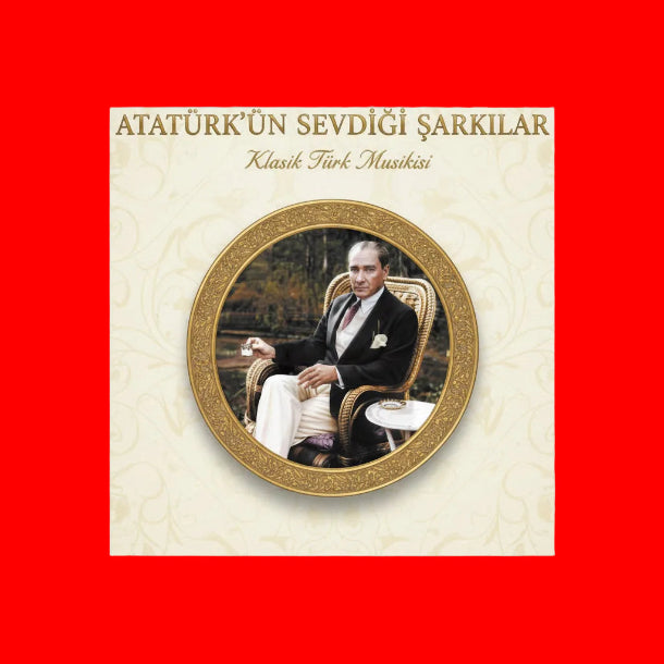 Atatürk'ün Sevdiği Şarkılar plak - Solist: Ertan Sert ( Numaralı Picture Plak) Schallplatte | LP