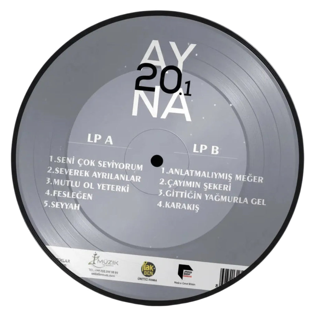 Ayna Plak-Ayna 20.1 Plak (Türkçe Türk Plak)Türkischer Rock Schallplatte-LP