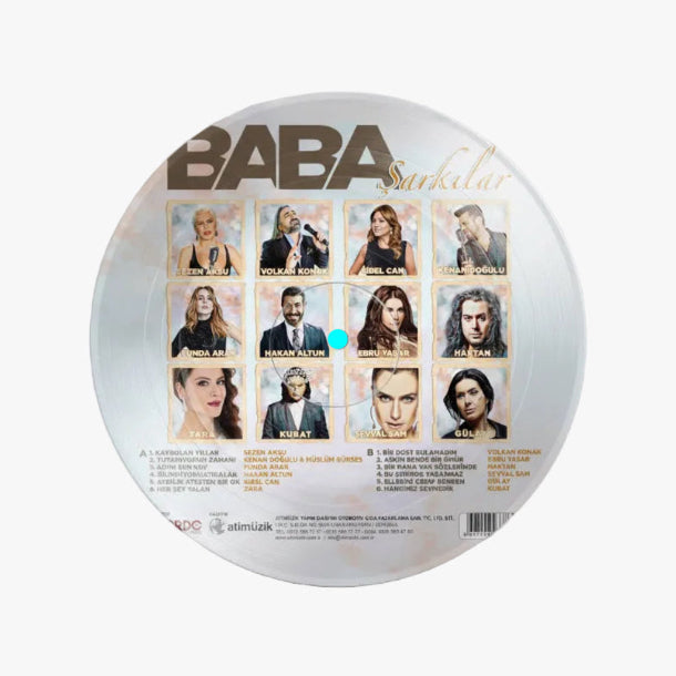 Baba Şarkılar Plak | karışık Arabesk Plak  | Baba Şarkılar Schallplatte (Müslüm Gürses Plak)