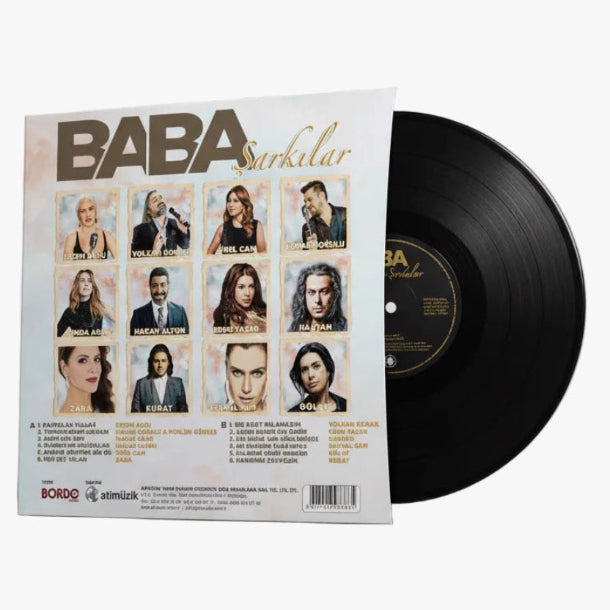 Baba Şarkılar Plak | karışık Arabesk Plak  | Baba Şarkılar Schallplatte (Müslüm Gürses Plak)