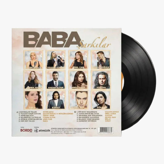 Baba Şarkılar Plak | karışık Arabesk Plak  | Baba Şarkılar Schallplatte (Müslüm Gürses Plak)