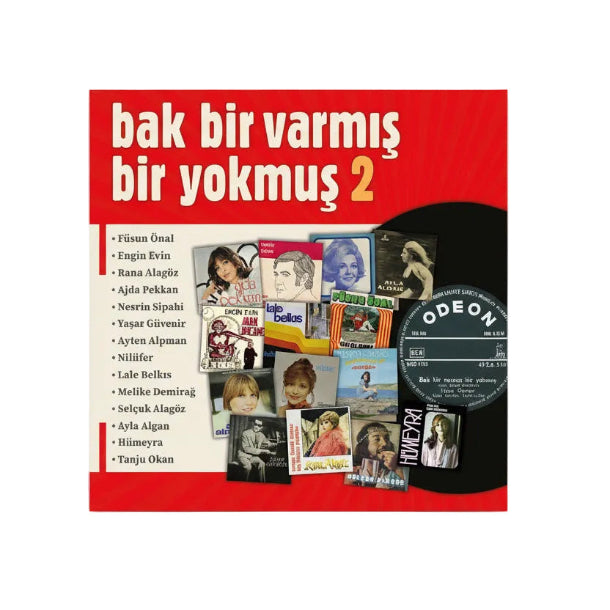 Bak Bir Varmış Bir Yokmuş |Plak | karışık | Pop |Vol:2 ( Türkçe | pop | Plak )Schallplatte | LP