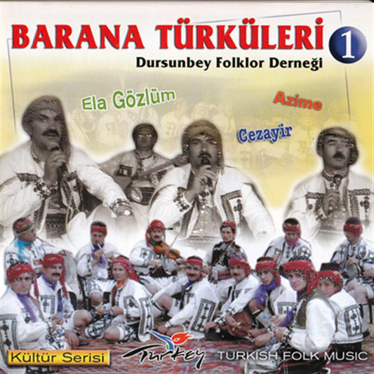 Barana Türküleri CD- Barana Türküleri 1 (CD)Türk Halk CD