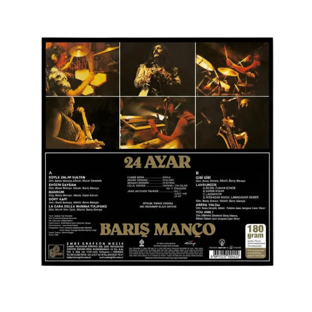 Barış Manço -Baris Manco 24 Ayar (Plak)Schallplatte-LP