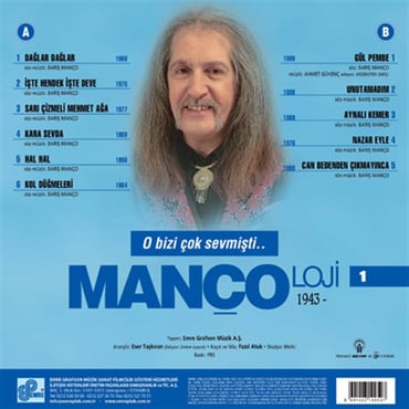 Barış Manço Plak-Baris Manco-Mancoloji - Mançoloji 1 (Plak)Schallplatte