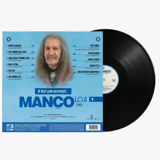 Barış Manço Mancoloji Plak ( Mançoloji Vol. 1 Plak) Barış Manço Mançoloji 1 Schallplatte | LP