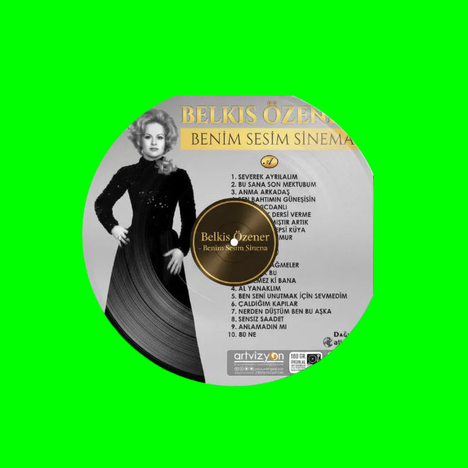 Belkıs Özener - Benim Sesim Sinema (Plak)Türkische Kunstmusik |Yeşilçam şarkıları | Plak | Schallplatte | LP