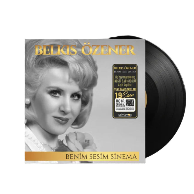 Belkıs Özener - Benim Sesim Sinema (Plak)Türkische Kunstmusik |Yeşilçam şarkıları | Plak | Schallplatte | LP
