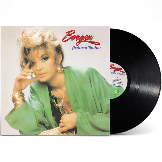 Bergen Plak - Bergen | Acıların Kadını | Zor Geliyor ( Arabesk Plak| kayıt| LP)