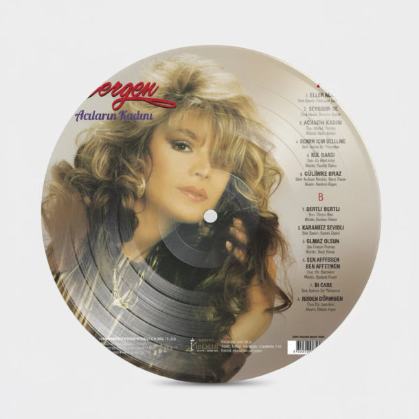 Bergen - Acıların Kadını Plak (Renkli Plak) Bergen Acıların Kadını Plak(Bergen Plak) Türkische Schallplatte | LP