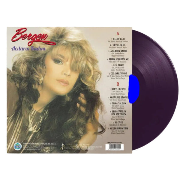 Bergen - Acıların Kadını Plak (Renkli Plak) Bergen Acıların Kadını Plak(Bergen Plak) Türkische Schallplatte | LP