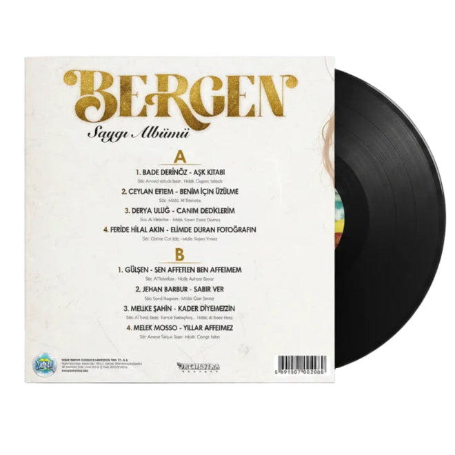 BERGEN - Album Cover - Record - Vinyl - Plak