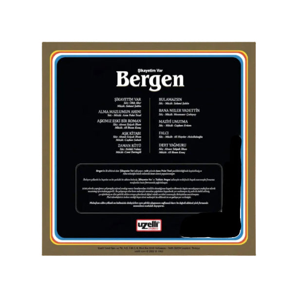 Bergen - Şikayetim Var Plak ( Arabesk Plak) Bergen - Şikayetim Var Plak | Bergen Plak | Schallplatte | LP