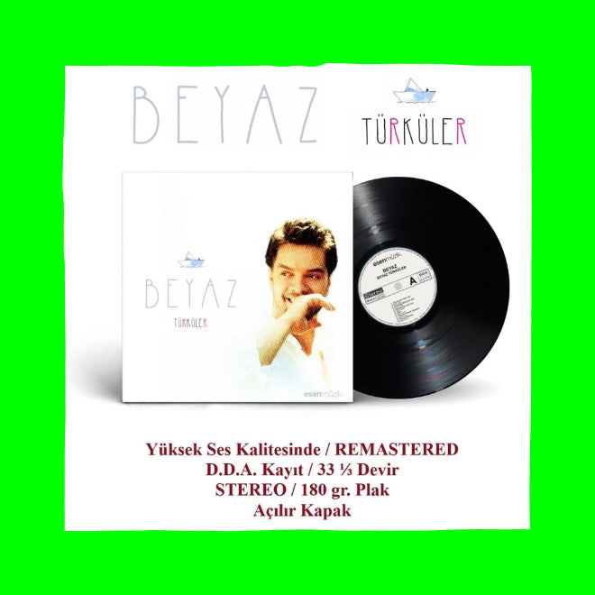 Beyaz - Türküler ( Plak )Schallplatte | LP | Türk halk | müziği | Plak