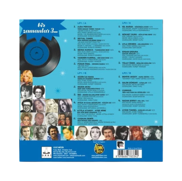 Bir Zamanlar | Vol.3 | Çeşitli Sanatçılar | karışık | Pop | Plak ( 2 Plak ) Schallplatte | LP