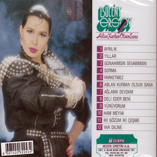 Bülent Ersoy cd - Ablan Kurban Olsun Sana CD | Türk Sanat | Müziği | CD