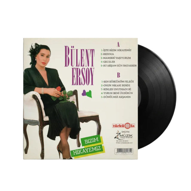 BÜLENT ERSOY - Bizim Hikayemiz - Record - Vinyl - Plak