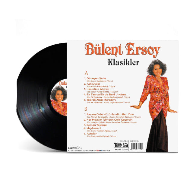 Bülent Ersoy - Klasikler Plak (Bülent Ersoy Plak) Türk Sanat | Plak | Schallplatte | Türk Sanat Müziği Plak