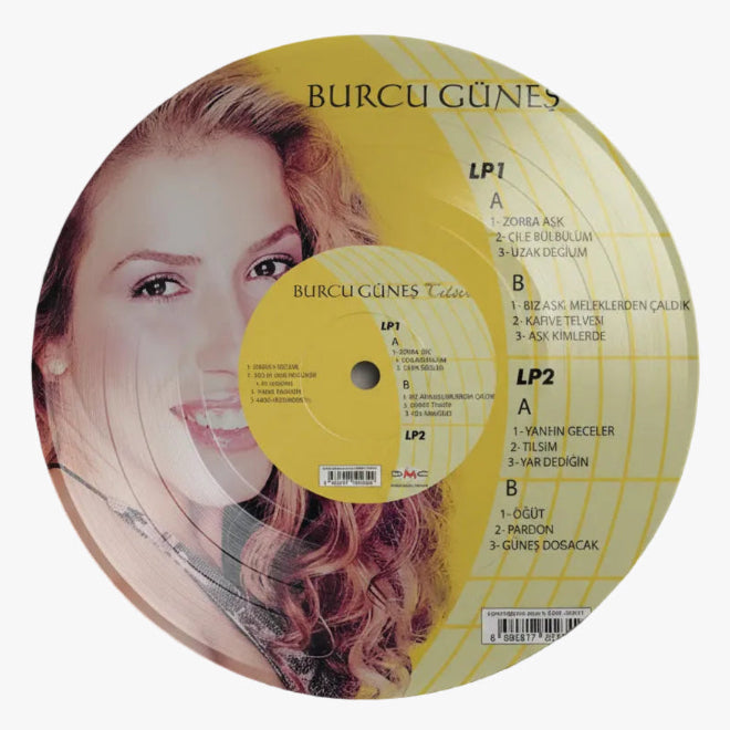 Burcu Güneş Plak-Tılsım-Plak (2 Plak) Türkçe | Pop | Plak | kayıt | LP