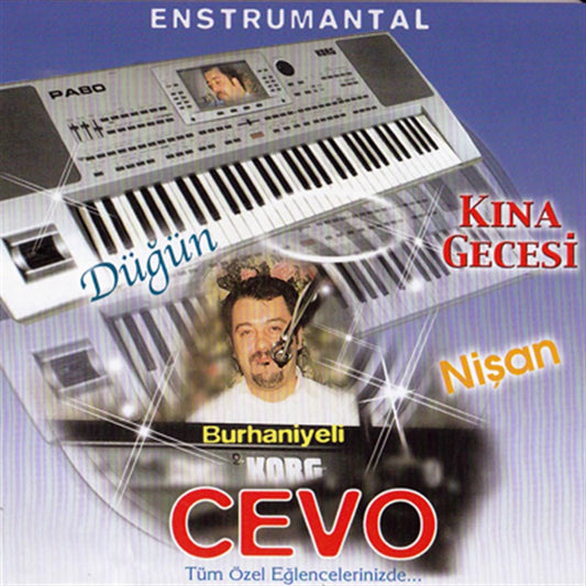 Burhaniyeli Burhan - Cevo CD | Oryantal | Enstrümantal CD | Instrumentalmusik | CD