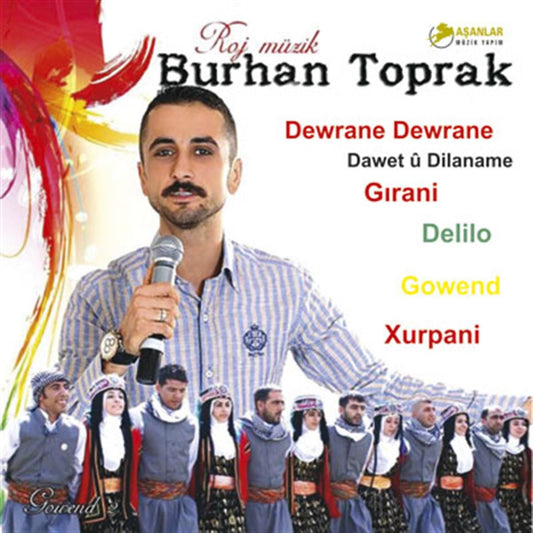 Burhan Toprak CD - Kürtçe Halaylar | Kurdishe Halay | Dewrane Dewrane (CD ) Kürtçe CD