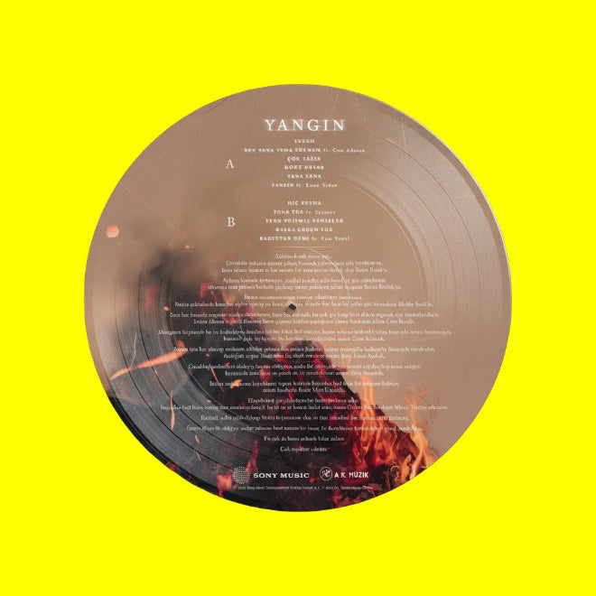 Çağan Şengül - Yangın ( Plak )Türkçe POP | Plak | Schallplatte | LP