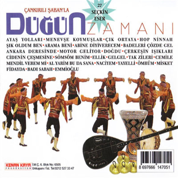 Çankırılı Şaban CD - Çankırılı Şaban'la Düğün Zamanı CD | nişan | düğün | CD