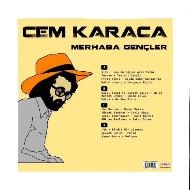 Cem Karaca - Merhaba Gençler 2018 ( 2 Plak) Çeşitli| Sanatçılar | karışık | Rock | Plak | Schallplatte
