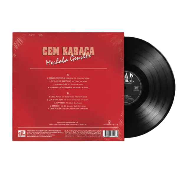 Cem Karaca - Merhaba Gençler Plak (Türkischer Rock | Schallplatte) Cem Karaca Plak