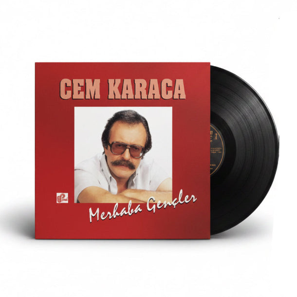 Cem Karaca - Merhaba Gençler Plak (Türkischer Rock | Schallplatte) Cem Karaca Plak