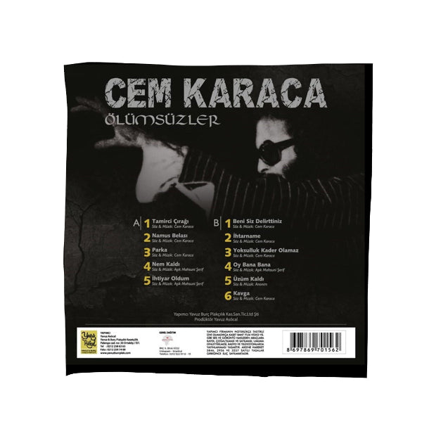 Cem Karaca - Ölümsüzler 1 (Türkischer Rock | Schallplatte | LP)