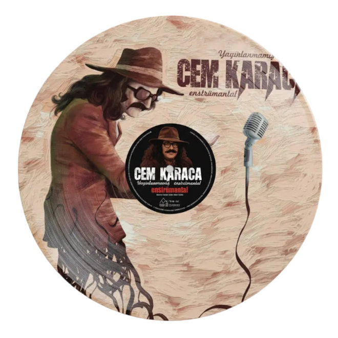 Cem Karaca - Yayınlanmamış Kayıtlar Plak (Türkisch Instrumental Schallplatte | LP) Cem Karaca Plak