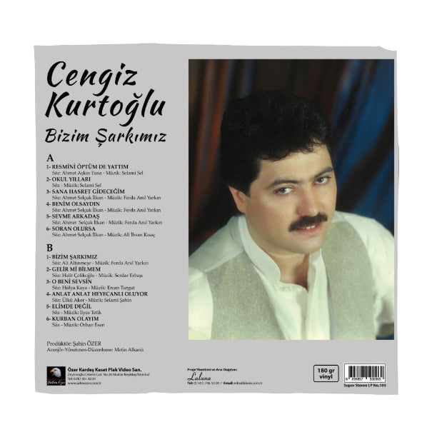 Cengiz Kurtoğlu - Bizim Şarkımız (Plak)Cengiz Kurtoğlu Bizim Şarkımız Plak | Schallplatte | LP