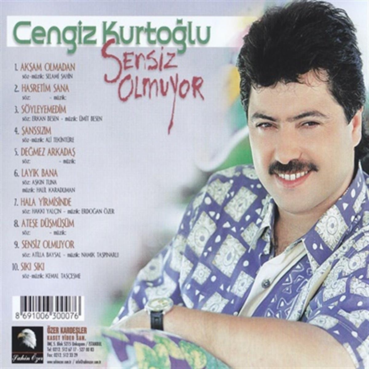 Cengiz Kurtoğlu - Sensiz Olmuyor (Arabesk | CD)