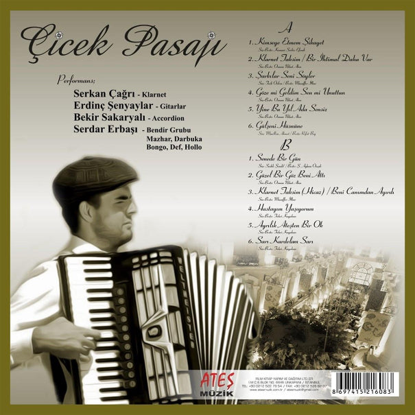 Çiçek Pasajı plak | Enstrümantal | Türkisch Instrumentalmusik | Türkçe Plak | Schallplatte | LP