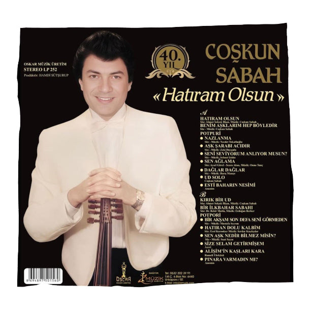 Coşkun Sabah - Hatıram Olsun (Plak) Coşkun Sabah Hatıram Olsun Plak | Schallplatte | LP