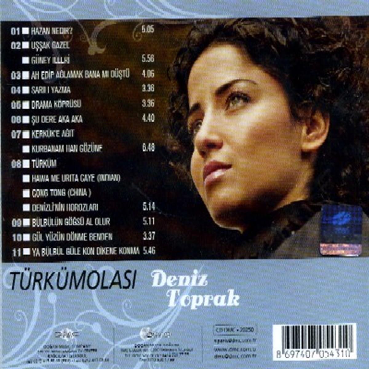 DMC/Deniz Toprak-Türkümolası(CD)