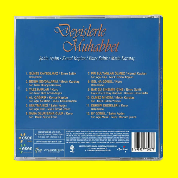 Deyişlerle Muhabbet(CD)Deyişlerle Muhabbet | Emre Saltık | Metin Karataş | Şahin Aydın | Kemal Kaplan | CD