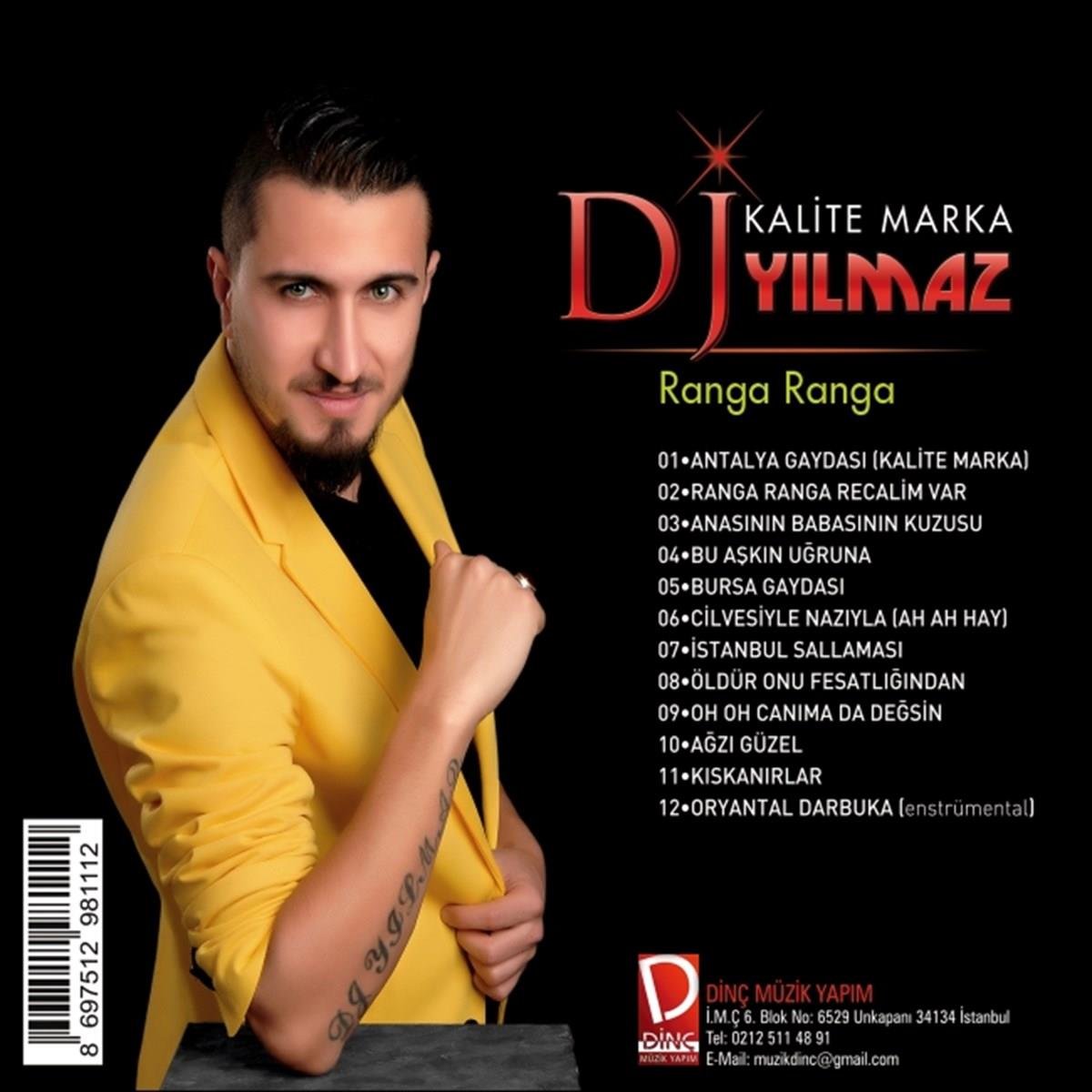 DJ YILMAZ - Roman Havalari - Kalite Marka - Ranga Ranga - CD