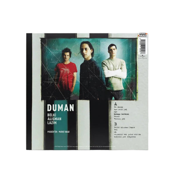 Duman Plak - Duman Belki Alışman Lazım ( Plak -Türkçe Rock Plak ) Schallplatte | LP