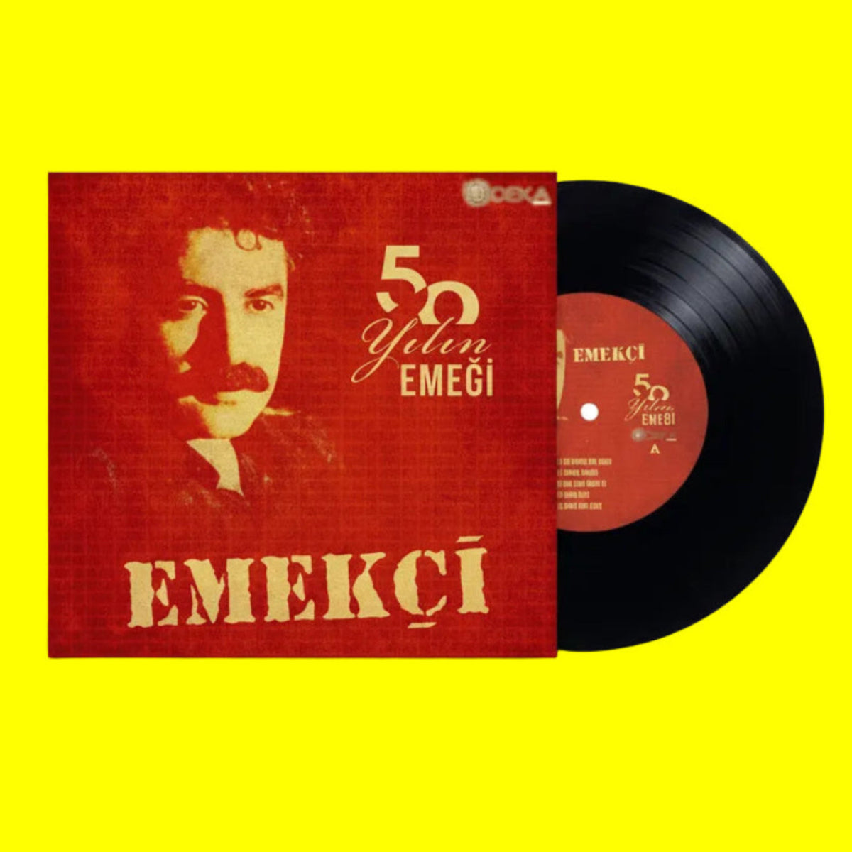 Emekçi - 50 Yılın Emeği Plak - Özgün | Protesto | Müzik (Plak) Schallplatte | LP
