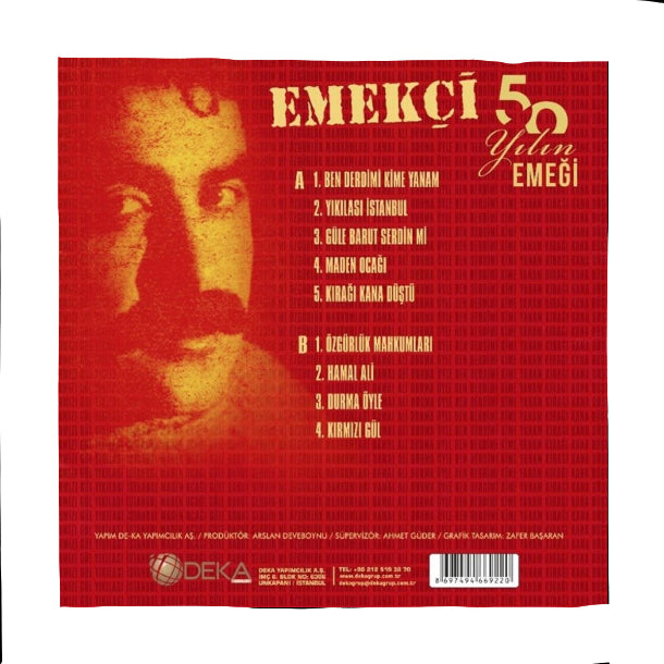 Emekçi - 50 Yılın Emeği Plak - Özgün | Protesto | Müzik (Plak) Schallplatte | LP
