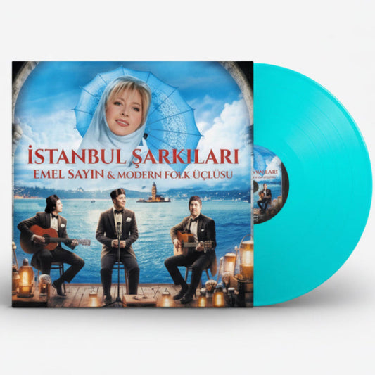 Emel Sayın & Modern Folk Üçlüsü - İstanbul Şarkıları Plak (Renkli Plak) Türk Sanat | LP