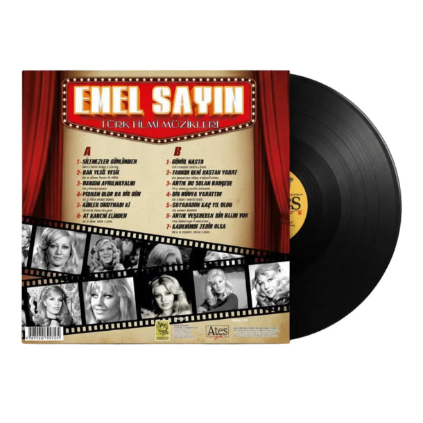 Emel Sayın - Türk Filmi Müzikleri (Plak) Emel Sayın  Türk Filmi Müzikleri Plak | türkische Filmmusik | LP | Schallplatte