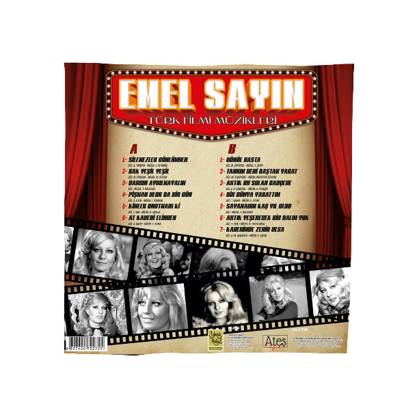 Emel Sayın - Türk Filmi Müzikleri (Plak) Emel Sayın  Türk Filmi Müzikleri Plak | türkische Filmmusik | LP | Schallplatte