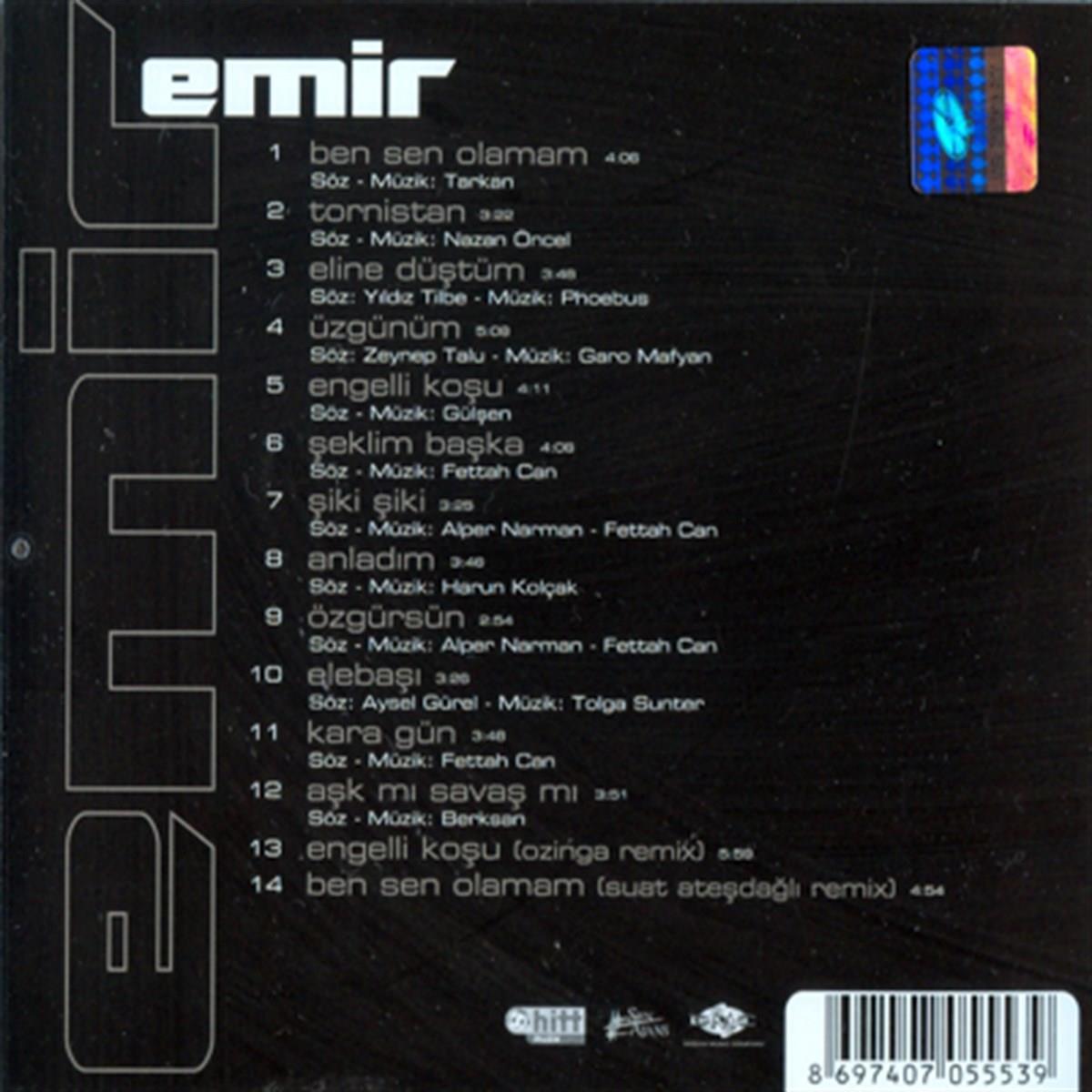 DMC Emir - Ben Sen Olamam (CD)