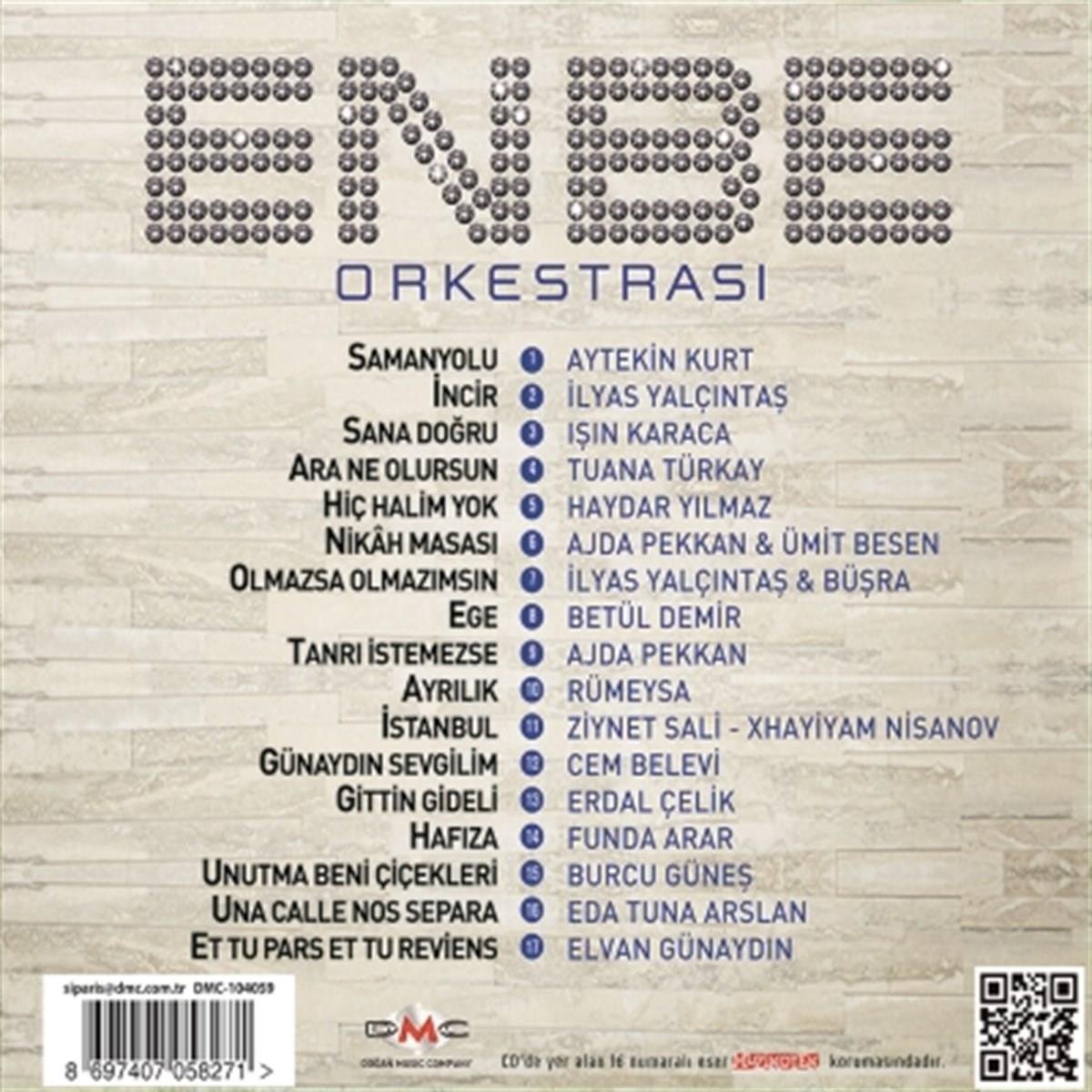 DMC/Enbe Orkestrası-Enbe Orkestrasi/Behzat Gerçeker(CD)