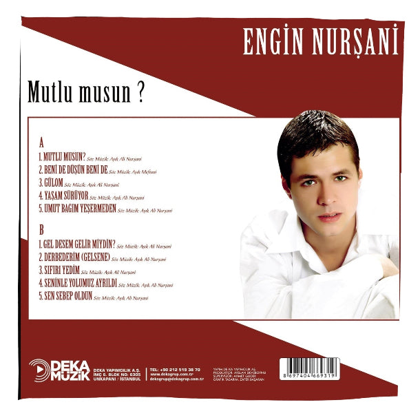 Engin Nurşani - Mutlu Musun? (Plak)Engin Nurşani Mutlu Musun Plak | LP | Schallplatte