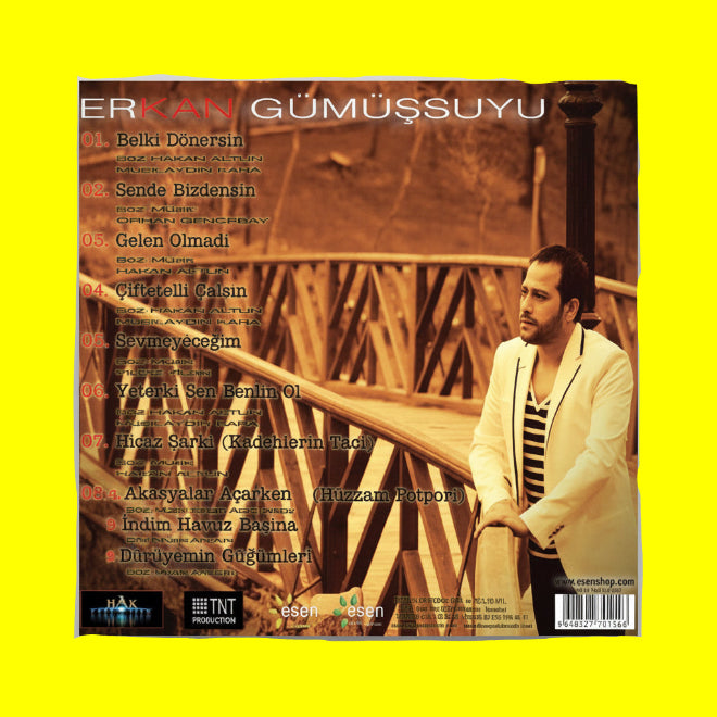 Erkan Gümüşsuyu - Belki Dönersin CD | Türkçe | Arabesk CD | Türkische cd | türkischen CDs